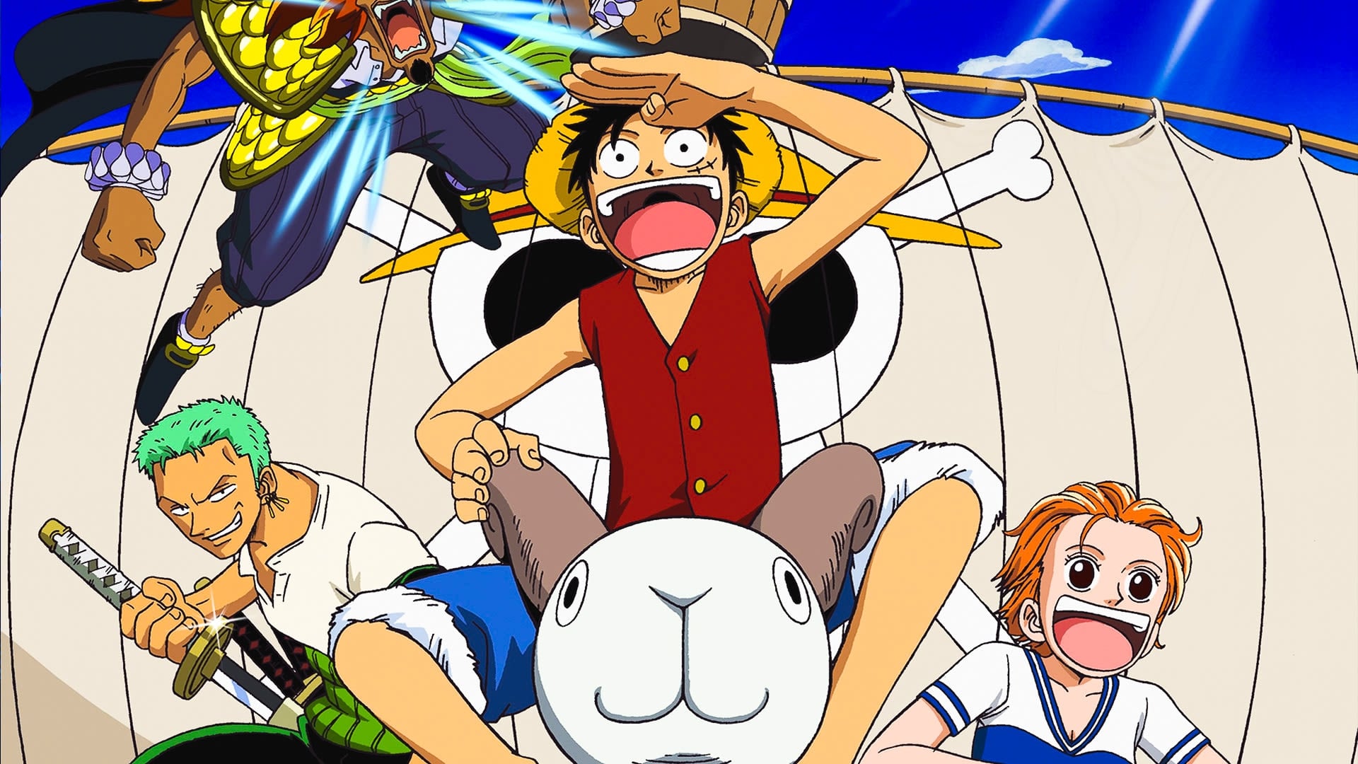 One Piece Filme 01: O Grande Pirata do Ouro! (2000) - Imagens de